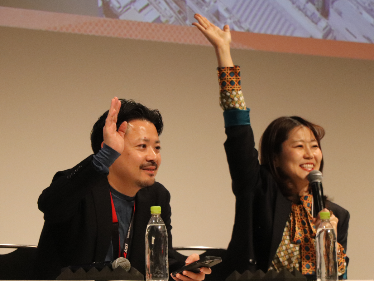 パネルディスカッション 吉備さんと赤坂さん