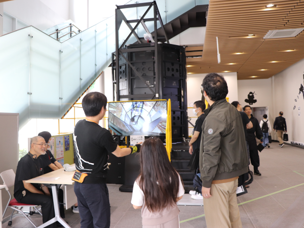 忍者アイ（SFS)体験の様子