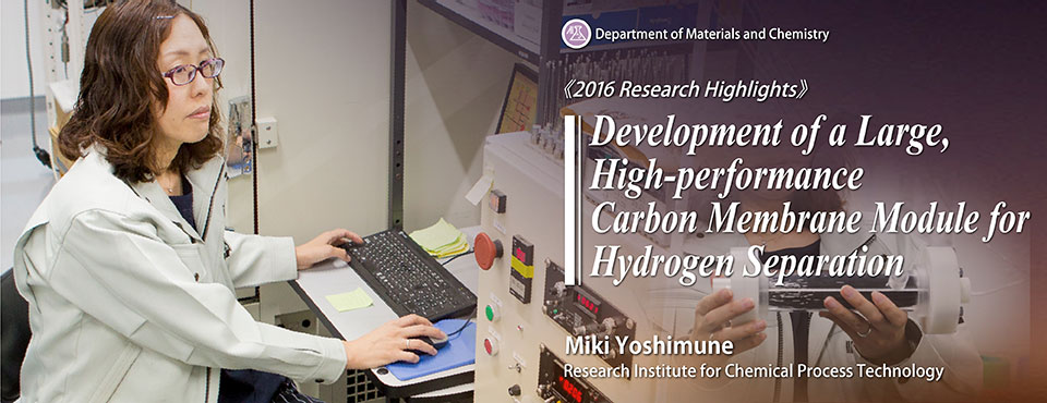 Development of a Large, High-performance Carbon Membrane Module for Hydrogen Separation