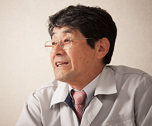 藤森 直治代表取締役社長の写真