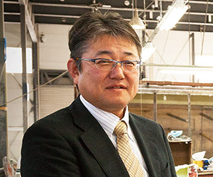 小山 昭彦代表取締役の写真